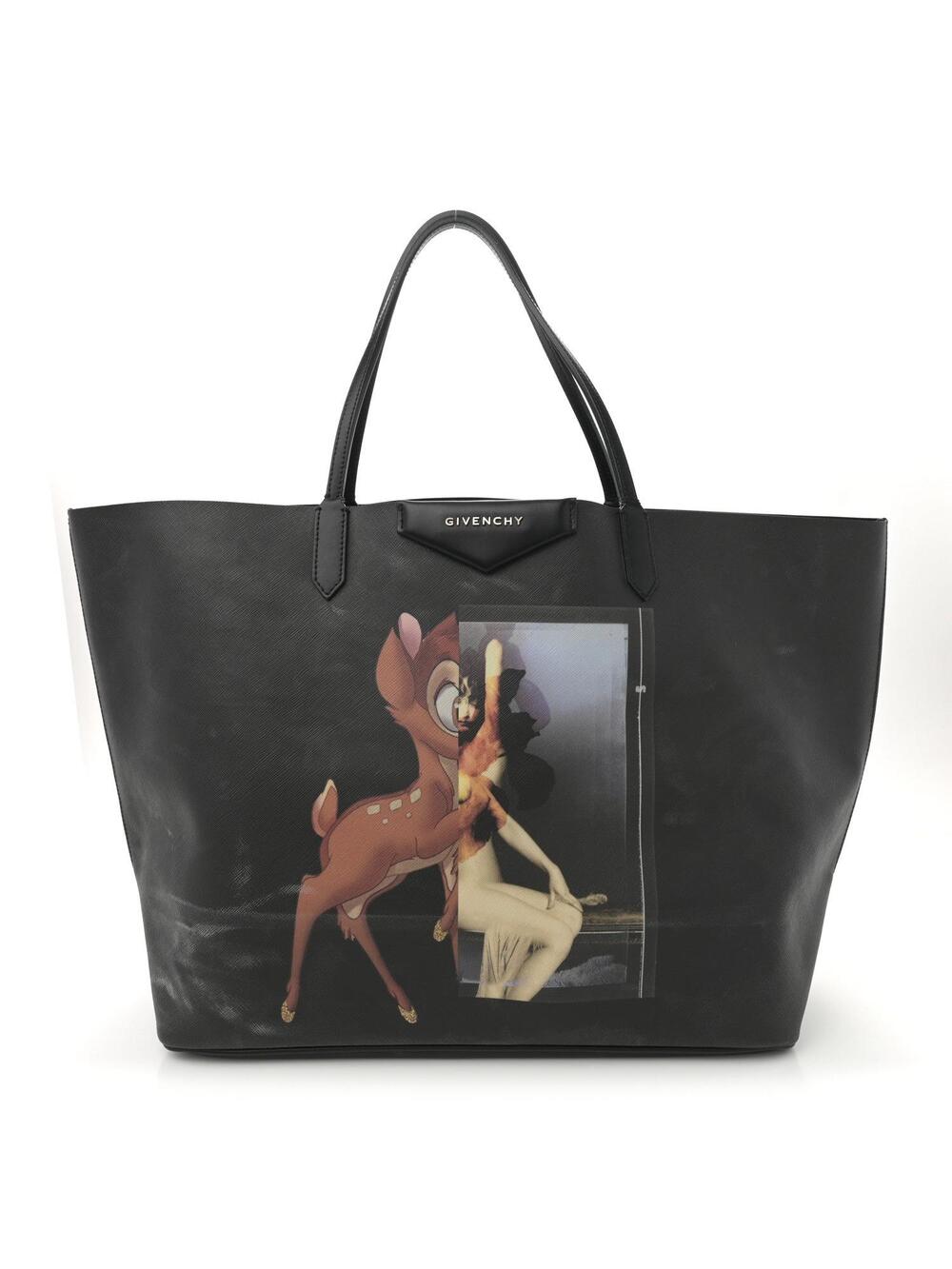 Givenchy Textured Coated Canvas Bambi #265079G69B